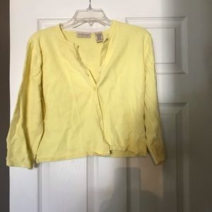 Yellow Cardigan